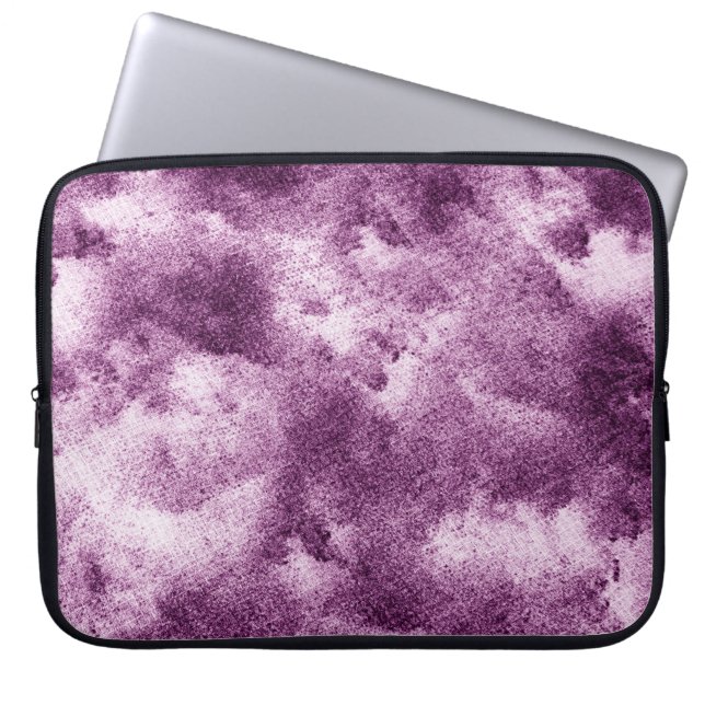 Bloemdoekje, abstract, gekleed, oud, laptop sleeve (Voorkant)