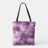 Bloemdoekje, abstract, gekleed, oud, tote bag (Achterkant)