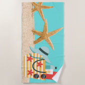 Bloemdoekje Strandlaken (Voorkant)