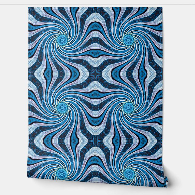 bloemdraai behang (Afrollen)