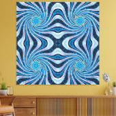 bloemdraai canvas afdruk (Insitu (Woonkamer))