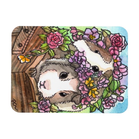 Bloemdraaistellen Magneet (Horizontaal)