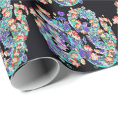 bloemdraak cadeaupapier (Rol Hoek)