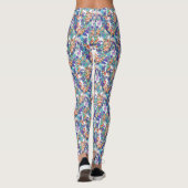 bloemdraak leggings (Achterkant)
