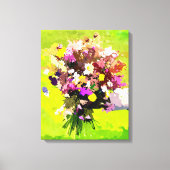 bloemdrager canvas afdruk (Voorkant)