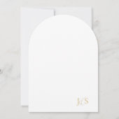 Bloemdrama Wedding Blue Arch ID1022 Kaart (Achterkant)