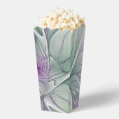 Bloemdromen, Abstracte Paarse groene fractale kuns Bedankdoosjes (Popped)