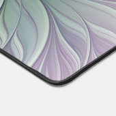 Bloemdromen, Abstracte Paarse groene fractale kuns Bureaumat (Hoek)