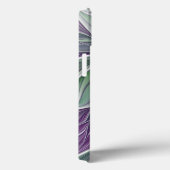 Bloemdromen, Abstracte Paarse groene fractale kuns Case-Mate iPhone Case (Achterkant / Rechts)