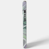 Bloemdromen, Abstracte Paarse groene fractale kuns Case-Mate iPhone Case (Achterkant / Links)