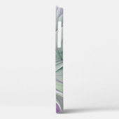 Bloemdromen, Abstracte Paarse groene fractale kuns Case-Mate iPhone Case (Achterkant / Links)