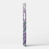 Bloemdromen, Abstracte Paarse groene fractale kuns Case-Mate iPhone Case (Achterkant / Rechts)