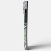 Bloemdromen, Abstracte Paarse groene fractale kuns Case-Mate iPhone Case (Achterkant / Links)