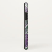 Bloemdromen, Abstracte Paarse groene fractale kuns Case-Mate iPhone Case (Achterkant/rechts)