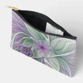 Bloemdromen, Abstracte Paarse groene fractale kuns Etui (Open)