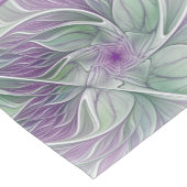 Bloemdromen, Abstracte Paarse groene fractale kuns Korte Tafelloper (Hoek)