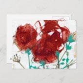 Bloemdruk I Briefkaart (Voorkant / Achterkant)