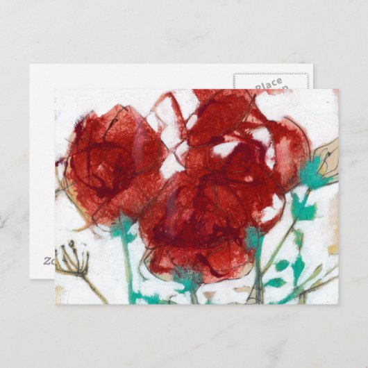 Bloemdruk I Briefkaart (Voorkant / Achterkant)