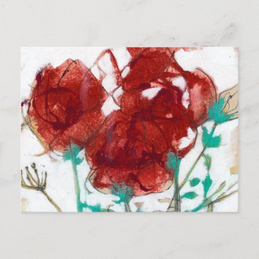 Bloemdruk I Briefkaart (Voorkant)