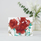 Bloemdruk I Briefkaart (Staand voorkant)