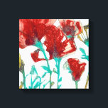 Bloemdruk II Canvas Afdruk<br><div class="desc">Floral</div>