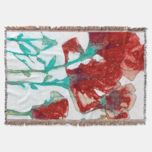 Bloemdruk II Deken (Voorkant)