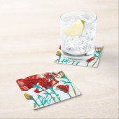 Bloemdruk II Kartonnen Onderzetters (Insitu)