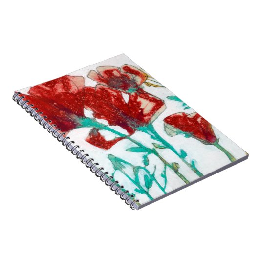 Bloemdruk II Notitieboek (Rechterzijde)