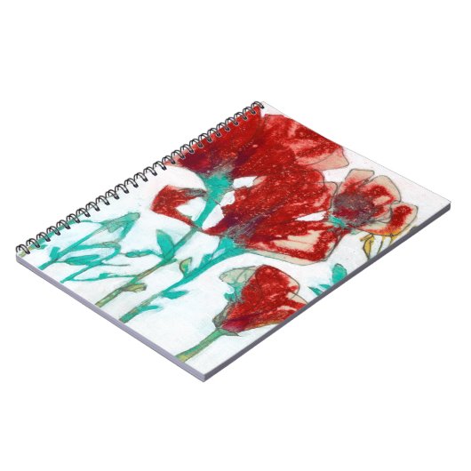 Bloemdruk II Notitieboek (Linkerzijde)