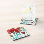 Bloemdruk II Onderzetter (Rechterzijde)