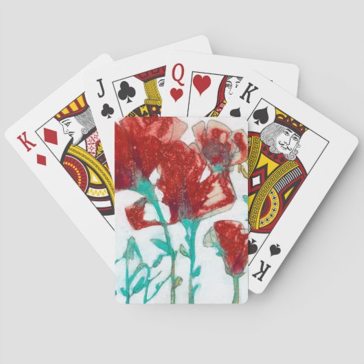 Bloemdruk II Speelkaarten (Achterkant)