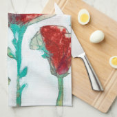 Bloemdruk II Theedoek (Quarter Fold)