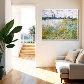 Bloemeiland bij Vétheuil, Monet Poster