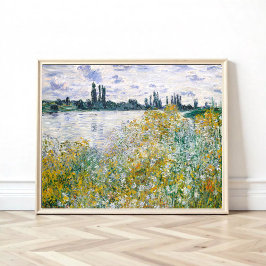 Bloemeiland bij Vétheuil, Monet Poster