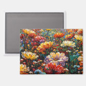 Bloemen 02 magneet (Voorkant / Achterkant)