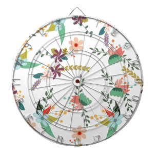 Bloemen 10 dartbord
