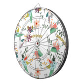 Bloemen 10 dartbord (Voorkant Rechts)