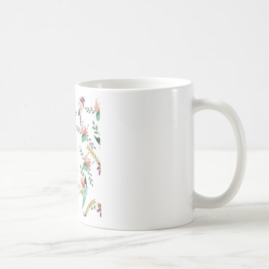 Bloemen 10 koffiemok (Rechts)