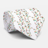 Bloemen 10 stropdas (Opgerold)