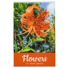 BLOEMEN 12 maanden mooie bloemen Kalender