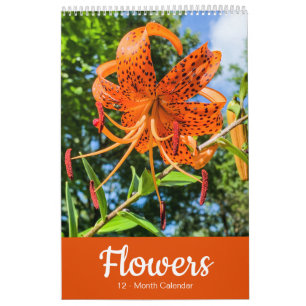 BLOEMEN 12 maanden mooie bloemen Kalender