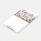 *~* Bloemen 13 AL AM AP85 Manifesting Post-it® Notes (Schuin)