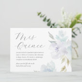  Bloemen 15e Verjaardag Quinceañera QR Code Kaart (Staand voorkant)