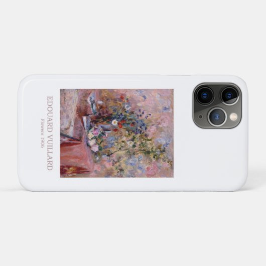 Bloemen 1906 door Edouard Vuillard Case-Mate iPhone Case (Achterkant (horizontaal))