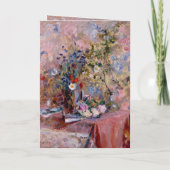 Bloemen 1906 door Edouard Vuillard Gelukkige verja Kaart (Achterkant)