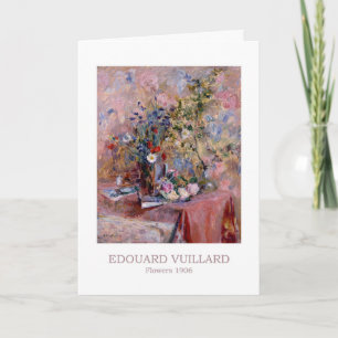 Bloemen 1906 door Edouard Vuillard Gelukkige verja Kaart
