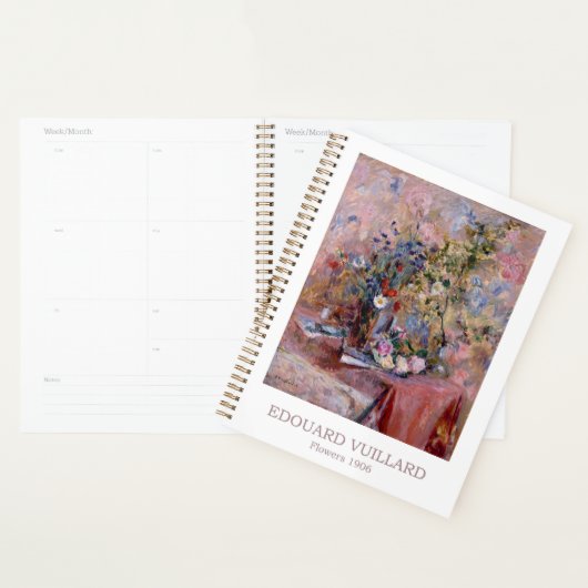 Bloemen 1906 door Edouard Vuillard Planner (Display)