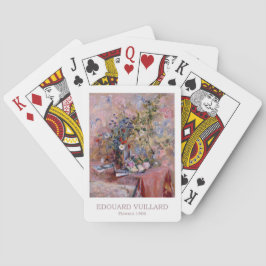 Bloemen 1906 door Edouard Vuillard Pokerkaarten