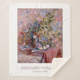 Bloemen 1906 door Edouard Vuillard Sherpa Deken