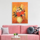 Bloemen 1910 canvas afdruk (Insitu (Woonkamer))